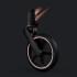 Cybex Priam IV Deep Black (Черный), Rose Gold + Cloud T i-Size