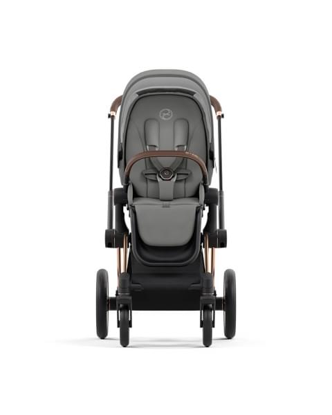 Cybex Priam IV Deep Black (Черный), Rose Gold + Cloud T i-Size