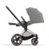 Cybex Priam IV Deep Black (Черный), Rose Gold + Cloud T i-Size