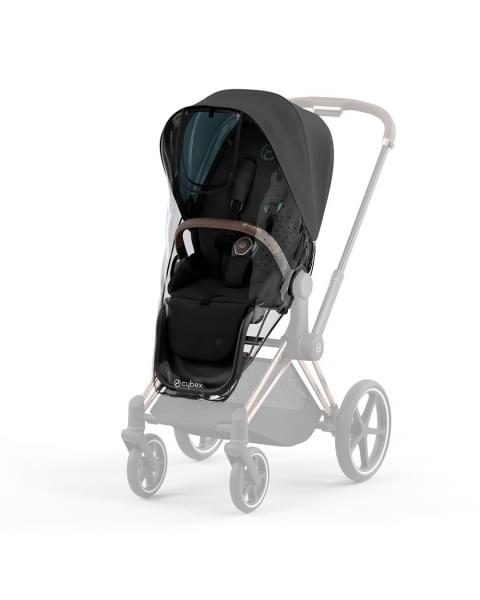 Cybex Priam IV шасси Matt Black, Off White (Белый) + Cloud T i-Size