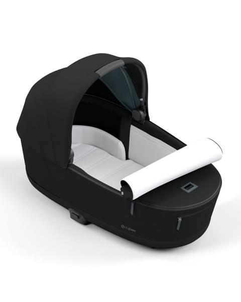 Cybex Priam IV шасси Matt Black, Off White (Белый) + Cloud T i-Size