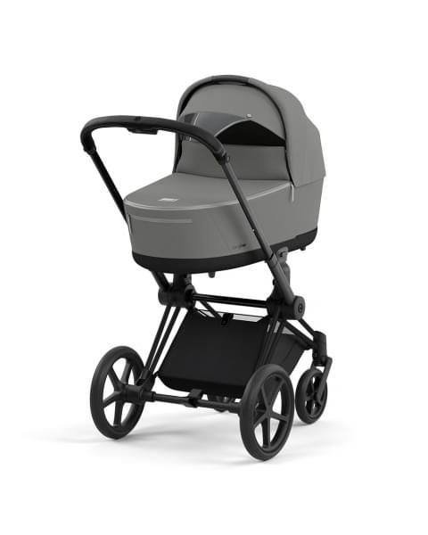 Cybex Priam IV шасси Matt Black, Off White (Белый) + Cloud T i-Size