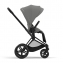 Cybex Priam IV шасси Matt Black, Off White (Белый) + Cloud T i-Size