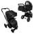 Детская коляска 2в1 Sweet Baby Massimo Black Air