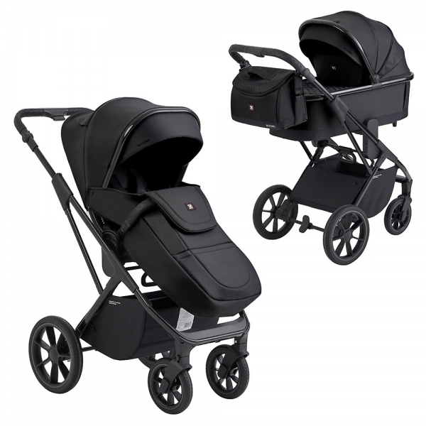 Детская коляска 2в1 Sweet Baby Massimo Black