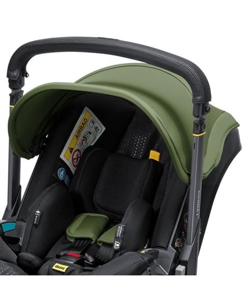 Автокресло-коляска Doona i (0-13 кг), Desert Green (Зеленый)
