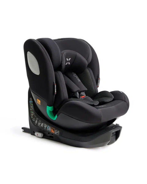 Автокресло Agex Comfort i-Fix 360 (0-36 кг), Black (Черный)