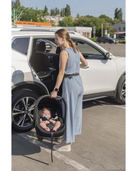 Автокресло Carrello Nova с базой Isofix DK780 (0-13 кг) Black Line