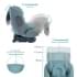 Автокресло Indigo Aero Isofix шалфей