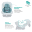 Автокресло Indigo Aero Isofix шалфей
