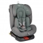Автокресло Indigo TOURNEO S isofix 0+1+2+3 (0-36 кг) серый-зеленый