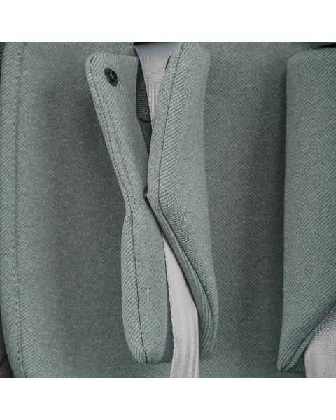 Автокресло Indigo TOURNEO S isofix 0+1+2+3 (0-36 кг) серый-зеленый