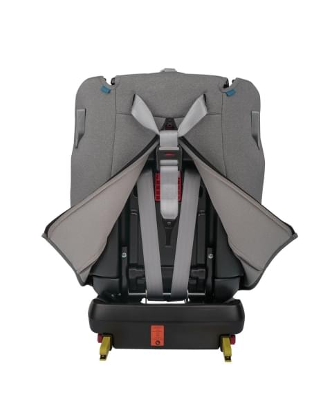 Автокресло Indigo TOURNEO S isofix 0+1+2+3 (0-36 кг) серый-зеленый