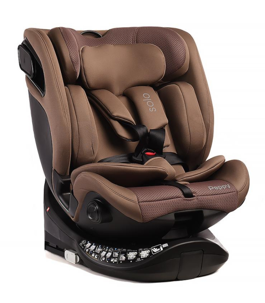 Автокресло Peppy Solo 0-36 I-Size 40-150 см (Brown) коричневый