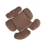 Автокресло Peppy Solo 0-36 I-Size 40-150 см (Brown) коричневый
