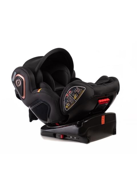 Автокресло Peppy Urban Isofix Gold black (0-36) с рождения до 12 лет