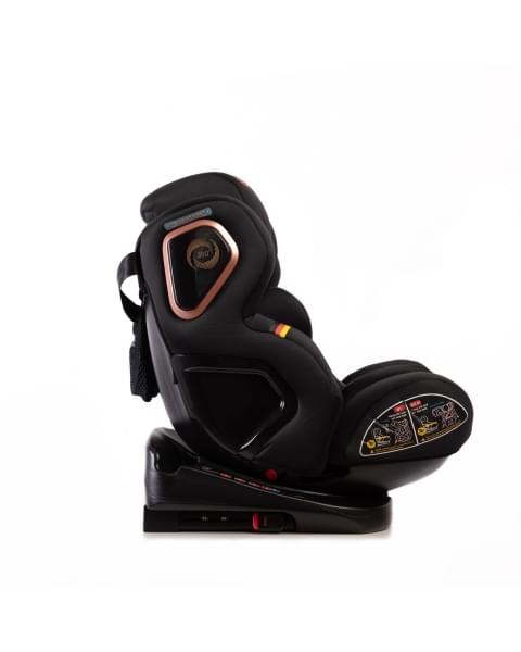 Автокресло Peppy Urban Isofix Gold black (0-36) с рождения до 12 лет