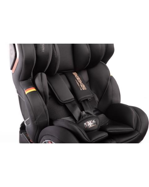 Автокресло Peppy Urban Isofix Gold black (0-36) с рождения до 12 лет