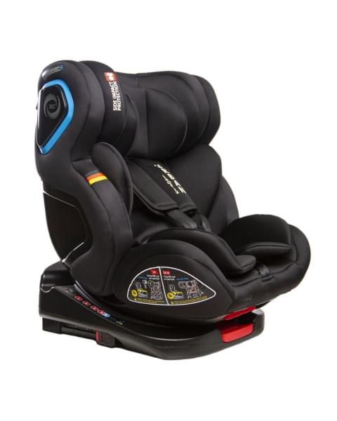 Автокресло Peppy Urban Isofix black (0-36) с рождения до 12 лет