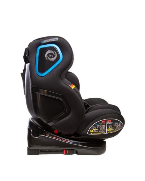 Автокресло Peppy Urban Isofix black (0-36) с рождения до 12 лет