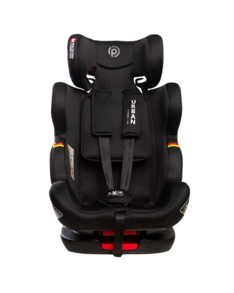 Автокресло Peppy Urban Isofix black (0-36) с рождения до 12 лет