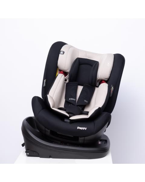 Автокресло Peppy Zero Isofix 0-36 с рождения до 12 лет (beige)