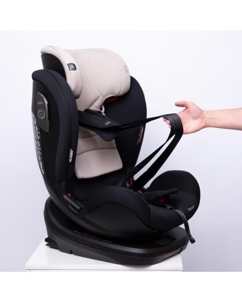 Автокресло Peppy Zero Isofix 0-36 с рождения до 12 лет (beige)