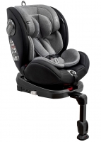 Автокресло Pituso Roys Pro 0-36 кг Black, Dark grey Inlay