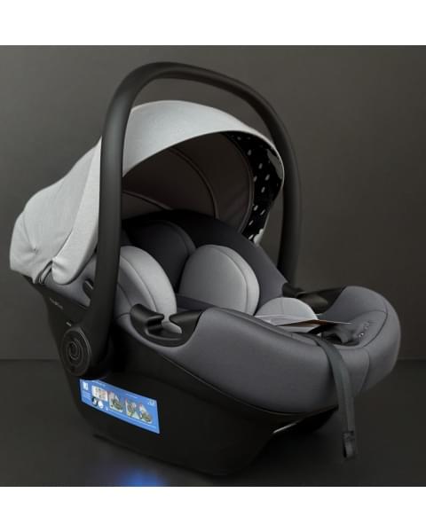 Автокресло Tutis Elo Lux EduSky с адаптерами PP204/022 Grey