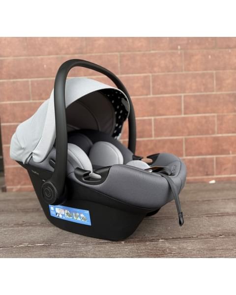 Автокресло Tutis Elo Lux EduSky с адаптерами PP204/022 Grey
