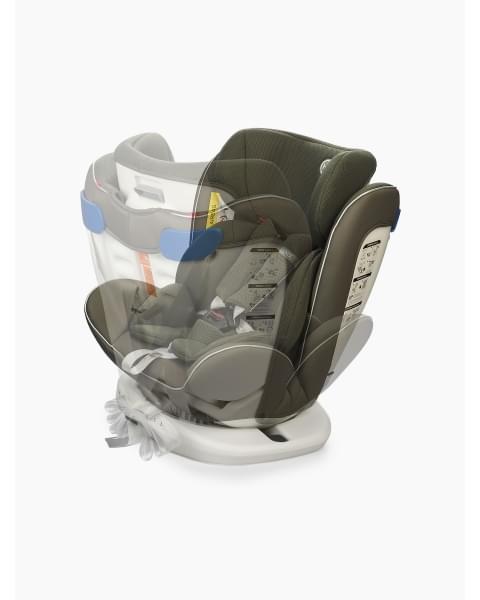 Автокресло UNIX от Happy Baby dark green