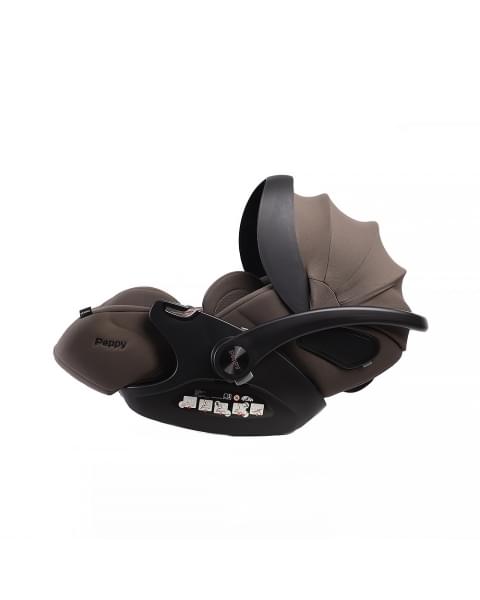 Автолюлька Peppy Verona I-Size 40-84 см (коричневый)