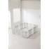 Манеж UNIX Kids Ocean 188x151 см Grey