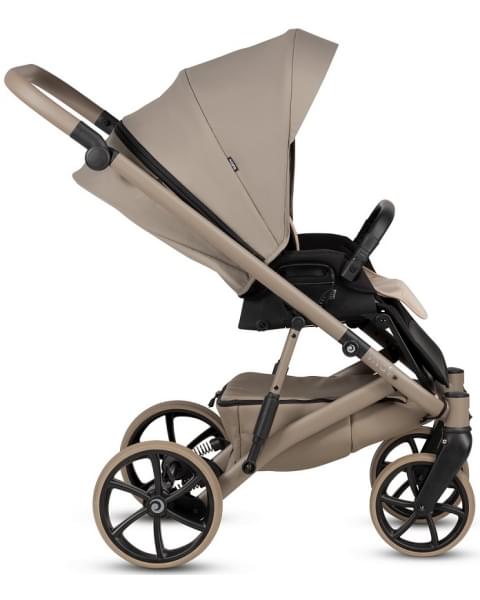 Детская коляска Tutis Viva 6 Plus Essential 3 в 1 с автокреслом Elo Lux EduSky Black 1612068 Warm Grey