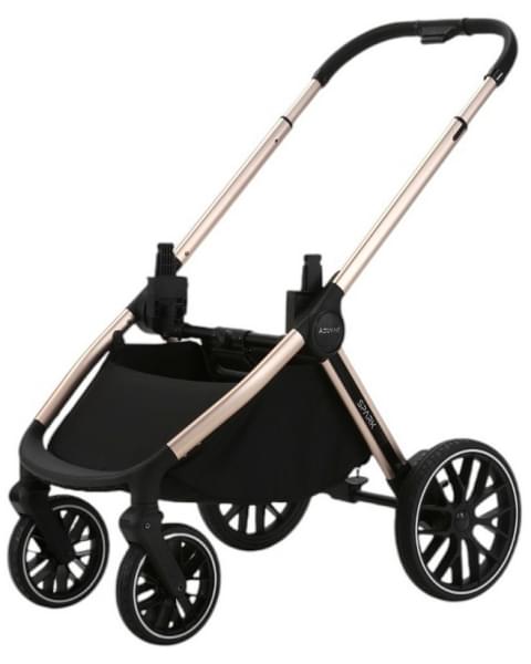 Детская коляска Adamex Spark SE 3 в 1 1-VANILLA-CHAMPAGNE - СВ.БЕЖ-РАМА ШАМПАНЬ