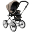 Детская коляска Roan Bass Next Classic 2.0 d14 3 в 1 с автокреслом Tutis Elo Lux EduSky Black BSNC/90/2 Hazel/Black/руч.Black