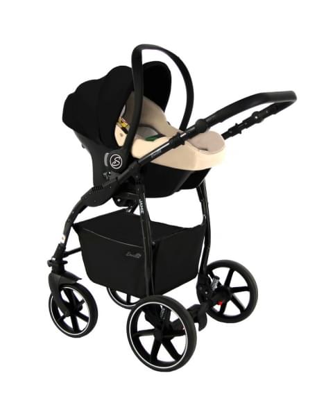 Детская коляска 3 в 1 Sevillababy Jamie латте