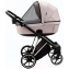 Детская коляска Adamex Belissa Special Edition 3 в 1 B-PS590 (РОЗ С БЛЁСТ ХРОМ.РАМ)