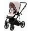 Детская коляска Adamex Belissa Special Edition 3 в 1 B-PS590 (РОЗ С БЛЁСТ ХРОМ.РАМ)