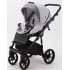 Детская коляска Adamex Bibione 3 в 1 BI-PS79 (СВ. СЕР. + СЕР. КОЖА)