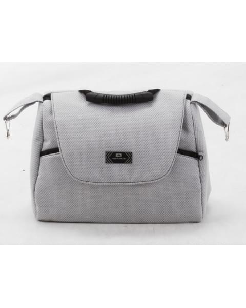 Детская коляска Adamex Bibione 3 в 1 BI-TSB13 (СВ.СЕР.ЖАКАРД+Т.СЕР.ПЕРЛ.КОЖА)