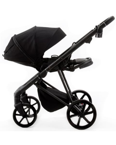 Детская коляска Adamex Delta Natura 2 в 1 DN-11-CARBON (ЧЕРНЫЙ)