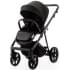 Детская коляска Adamex Delta Natura 2 в 1 DN-11-CARBON (ЧЕРНЫЙ)