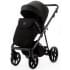 Детская коляска Adamex Delta Natura 2 в 1 DN-11-CARBON (ЧЕРНЫЙ)