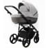 Детская коляска Adamex Lanti 3 в 1 LN-PS79 TIP (СВ.СЕРЫЙ + СЕРАЯ КОЖА)