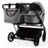 Детская коляска Adamex Leo Duo 2 в 1 TK01 (СВЕТЛО-СЕРЫЙ)