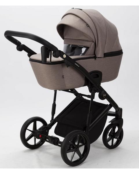 Детская коляска Adamex Mobi 3 в 1 M-TK22 (ТЕМНО-БЕЖЕВЫЙ)