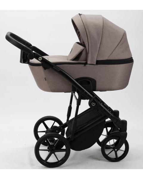 Детская коляска Adamex Mobi 3 в 1 M-TK22 (ТЕМНО-БЕЖЕВЫЙ)