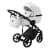 Детская коляска Adamex Mobi Deluxe 2 в 1 M-SA01 (БЕЛАЯ КОЖА)