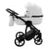 Детская коляска Adamex Mobi Deluxe 2 в 1 M-SA01 (БЕЛАЯ КОЖА)